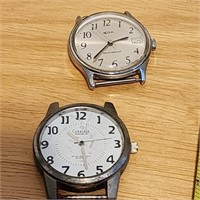 Two Watch Face sets Carriage Indiglo Acoura