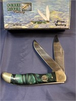 Large ocee river 2 blade pocket knife