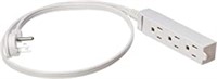 14-Foot  Extension cord set, white