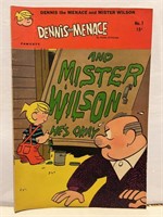 First issue Dennis, the Menace and Mr. Wilson,
