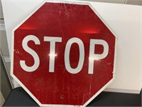 Stop sign-PICKUP ONLY