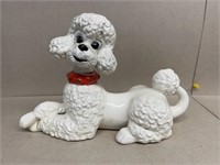 Mid century ceramic poodle