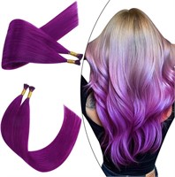 Ugeat Purple Itips Hair Extensions 14Inch