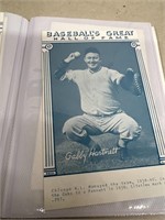 (24) Baseball postcards.
