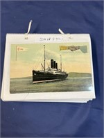 42 ship postcards