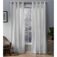 Exclusive Home Curtains 2 Pack Whitby Metallic