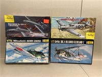 1/72 scale HELL ER airplane model kits