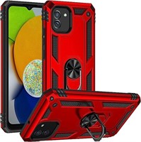 FTRONGRT Case for Samsung Galaxy A03, Rugged and
