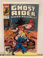 Marvel comics, the original ghost rider rides