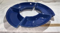 Longaberger Blue Dishes (4)