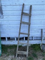 Handmade Tobacco Barn Ladder