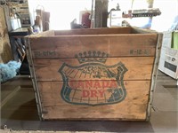 Canada Dry Wood Crate