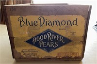 Blue Diamond Hood River Pear Crate