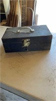 Handcrafted Wood Lock Box
