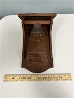 1900s Dinner Bell with Lord Byron Quote