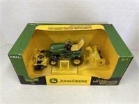 John Deere, X 485 Garden Tractor with attachments