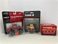 3 Case International 1/64 Tractors