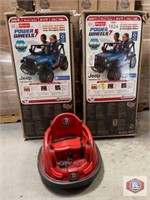 mix Lot of (3 pcs) assorted power wheels and