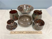 6 Assorted Pottery Pieces