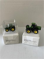 John Deere Tractor With Triples & Tractor With
