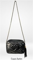 Chanel Quilted Fringe Single Chain Shoulder Bag