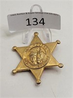 1950s Roy Rogers Deputy Sheriff Badge Whistle