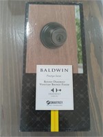 Baldwin round deadbolt