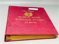 binder of assorted World stamps