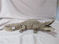 alligator decor ...resin