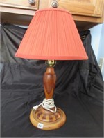 wooden table lamp