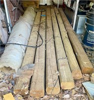 Landscape Timbers 8ft & Clear Wrap