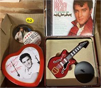 Elvis Chrismas CD & Guita Ornament