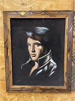 Elvis Painting on Velvet 20x24"