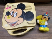 Mickey Mouse Record Player Squeely Mickey