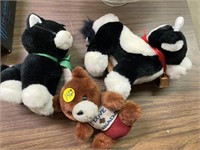 3 Stuffed Animals