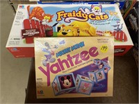 Yahtzee & Fraidey Cats Games