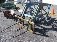 Tractor Front End Loader w/Bale Spear