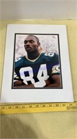 Sterling Sharpe autographed picture