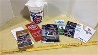 Iowa Cubs programs  & pitcher