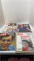 4 life magazines - 1971-1972