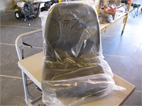 KUBOTA TRACTOR SEAT STEEL PAN- BLACK
