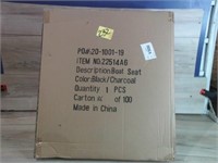 BLACK BOAT SEAT NEW IN BOX