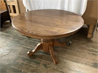 ROUND WOOD TABLE