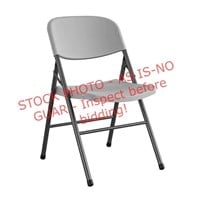 Cosco Gray Standard Folding Chair 2pk
