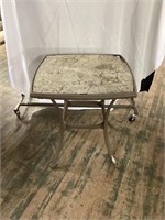STONE TOP TABLE