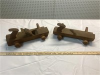 2 EARLY WOOD PLANES