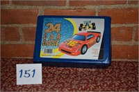 Match Box Case with Die Cast Cars Lot