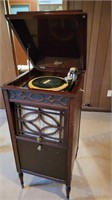 Edison Model C150 Mahogany Antique Record Player