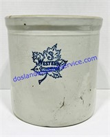 3 Gallon Western Stoneware Crock