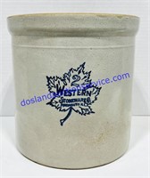 2 Gallon Western Stoneware Crock - In Great